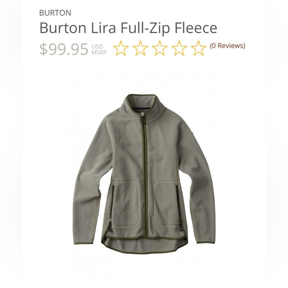 Women's Burton full zip fleeced - Picture 1 of 5